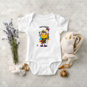 Body Soldat Emoji Amusant et Coloré pour Tout-Petit