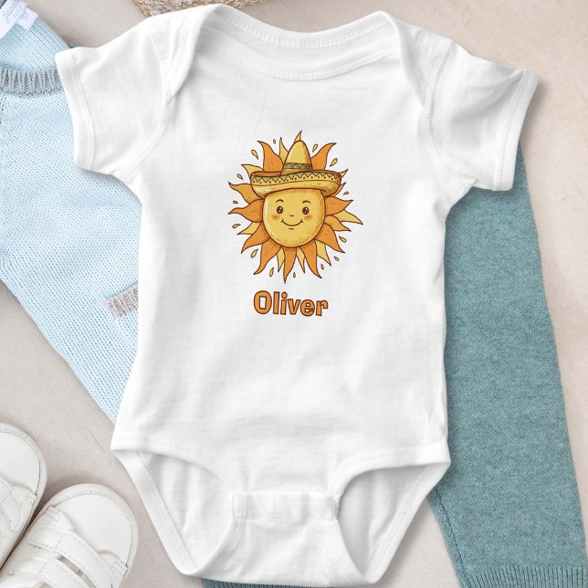 Body Soleil souriant avec Sombrero - Doodle de Fiesta E (Créateur téléchargé)