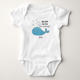 Body Sorties de soufflage de baleine bleue mignonne per