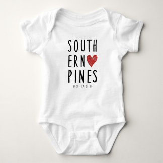 Body Southern Pines North Carolina Baby Outfit Cadeau