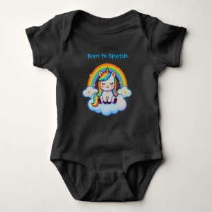 Body Sparkle - Licorne Tee en coton