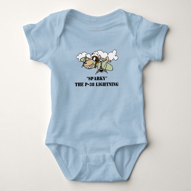 Body Sparky, le Bodysuit P-38 Lightning Baby (Devant)