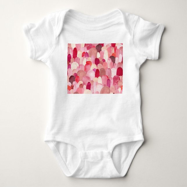 Body Spot Medley : Rêve Textile Rose-Rouge. (Devant)