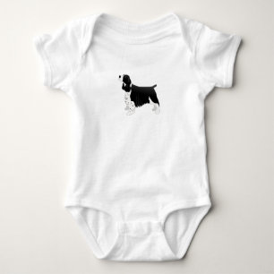 Body Springer Spaniel Chien de base race Silhouette Noi