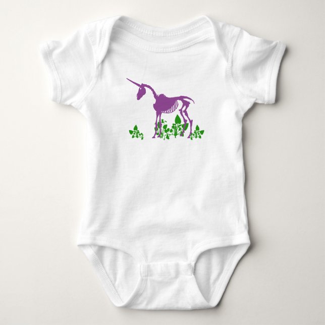 Body Squelette de licorne violette (Devant)