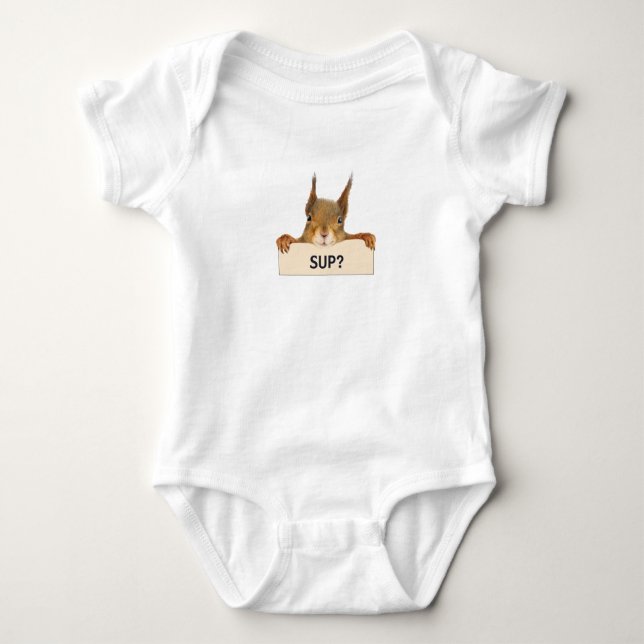 Body Squirrel SUP? Custom Text Cutout (Devant)