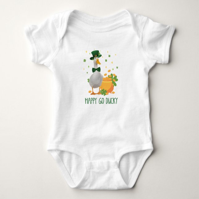Body St. Patrick Happy Go Ducky (Devant)