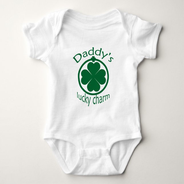 Body St Patrick’s Daddys Lucky Charm Infant Creeper (Devant)
