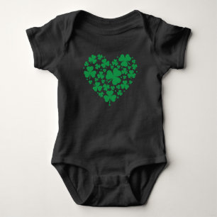 Body St Patrick’s Day Baby Bodysuit - Lucky Shamrock H