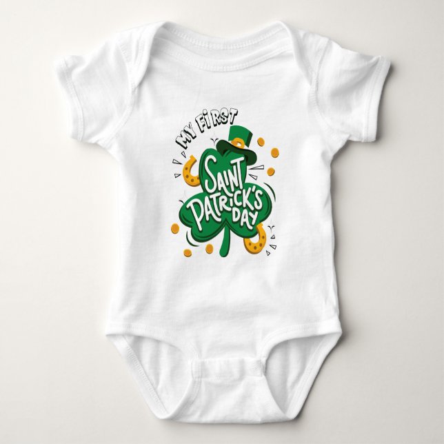 Body St. Patrick's Day Clover Baby's First (Devant)