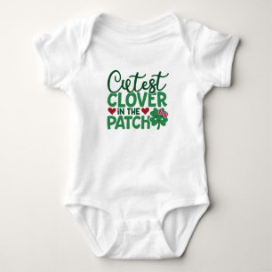 Body St. Patricks Day Cutest Clover in the Patch Girls