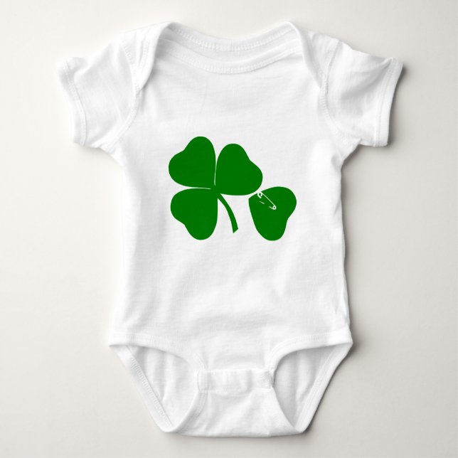 Body St Patrick's Day - Obtenez Lucky 3 + 1 feuilles =  (Devant)