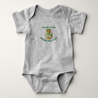 Body St. Patrick's Kiss Me Teddy Bear Bodysuit