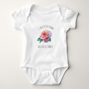 Body St Therese le petit rose de rose de fleur