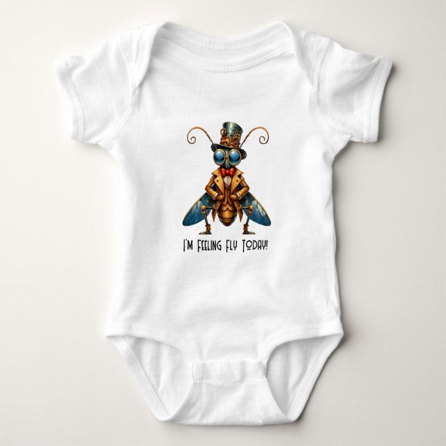 Body Steampunk Bug - Je me sens branché aujourd'hui (Devant)