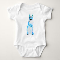 Stoat blanc Ermine Cute Ferret Lover Art