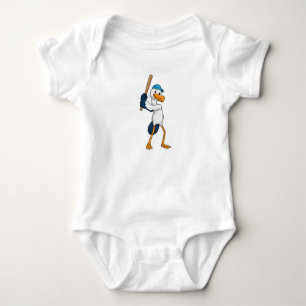 Body Stork au baseball avec batte de baseball