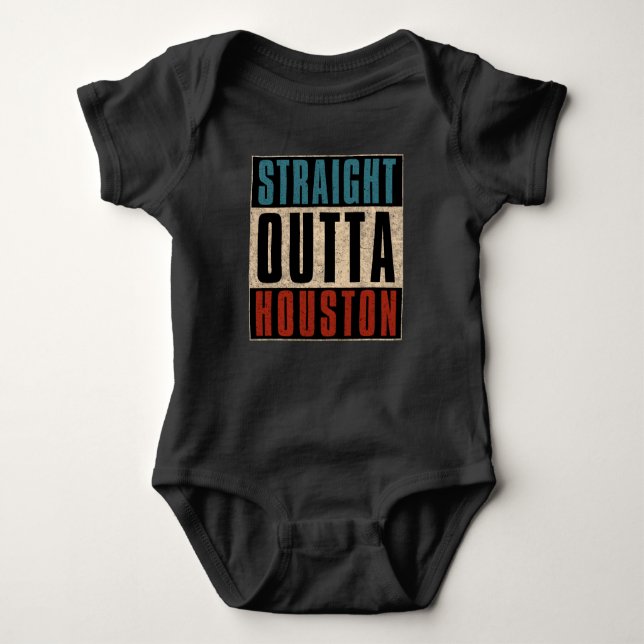 Body Stright Outta Houston Texas TX USA (Devant)
