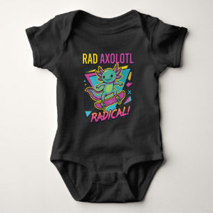 Body Style Axolotl Vintage 90 néon Skateboard Rad