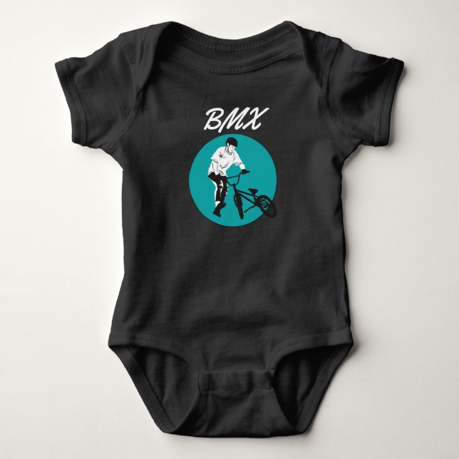 Body Style BMX rétro cool Biker (Devant)