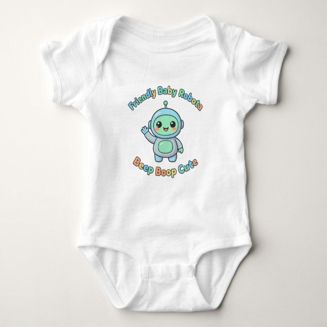 Body Style robot Enfants amusants - Coton (Devant)