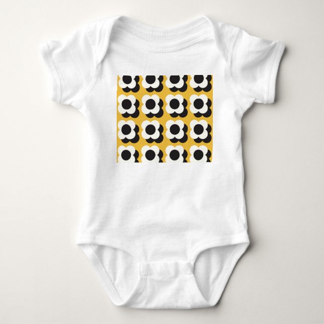 Body Style scandinave, motif vintage fleuri (Devant)