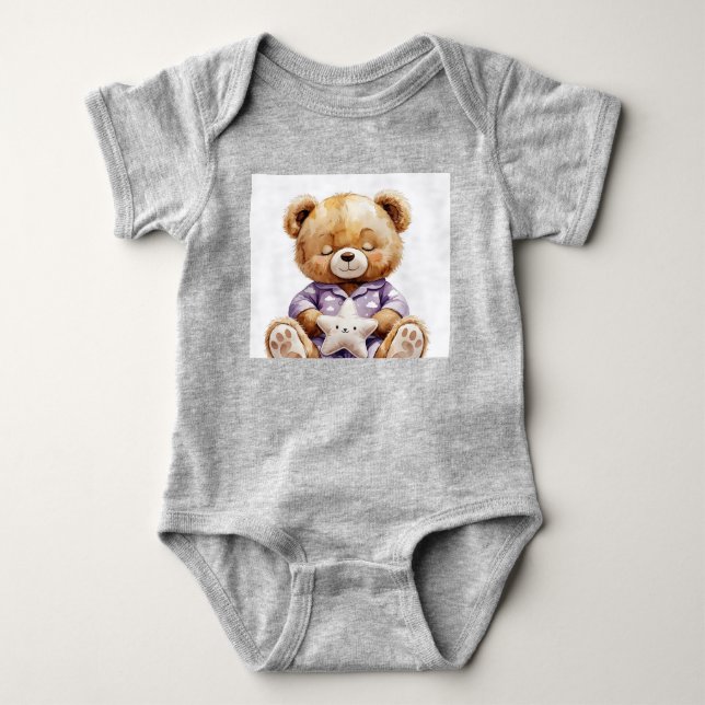 Body Suite bébé Teddy bear (Devant)