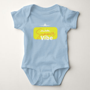 Body Summer Vibe mignonne bleu coloré adorable bébé gar