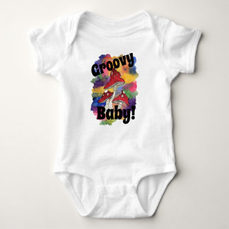 Body Super bébé ! Bodysuit Psychédélique Cravate