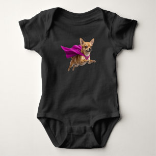 Body Super-héros Chihuahua mignon 