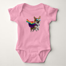 Super-héros Corgi Mignon