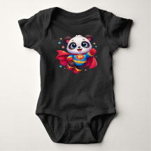 Super Panda Hero — Cute Kawaii Flying Panda Baby B
