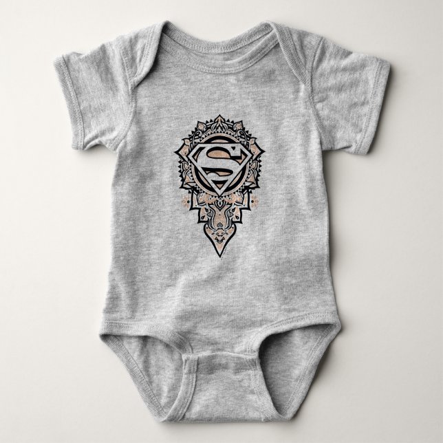 Body Supergirl Mandala Graphic (Devant)