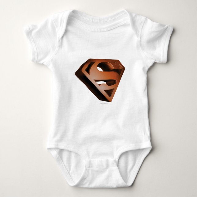 Body Superman S-Shield | Logo Grainy 3D (Devant)