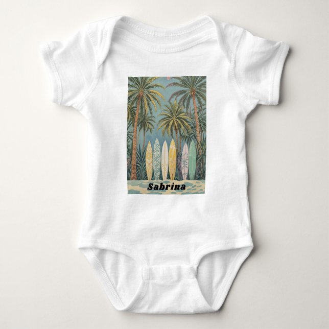 Body Surf Up, Style Pastel Personnalisé (Devant)