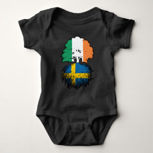 Body Sweden Irish Ireland Tree Roots Flag