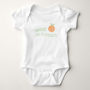 Body Sweet as a Peach Baby Shirt