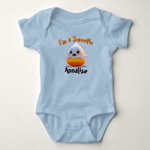 Body Sweet Baby Boy Candy Corn avec nom enfant