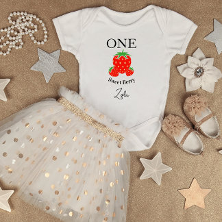 Body Sweet Berry Baby Bodysuit  1st Birthday