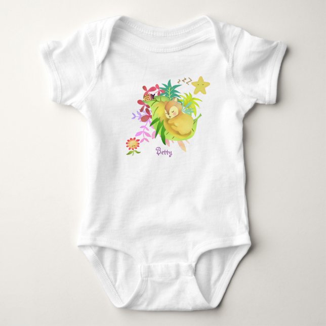Body Sweet Dreams Squirrel Baby Bodysuit (Devant)