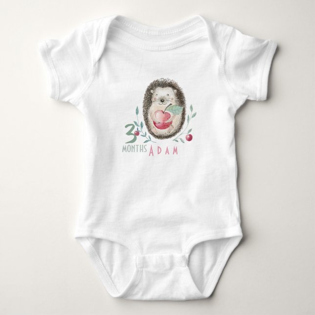 Body Sweet hérisson Baby Bodysuit (Devant)