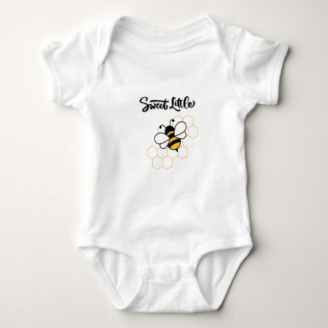 Body Sweet petit abeille T-shirt Baby Bodysuit (Devant)