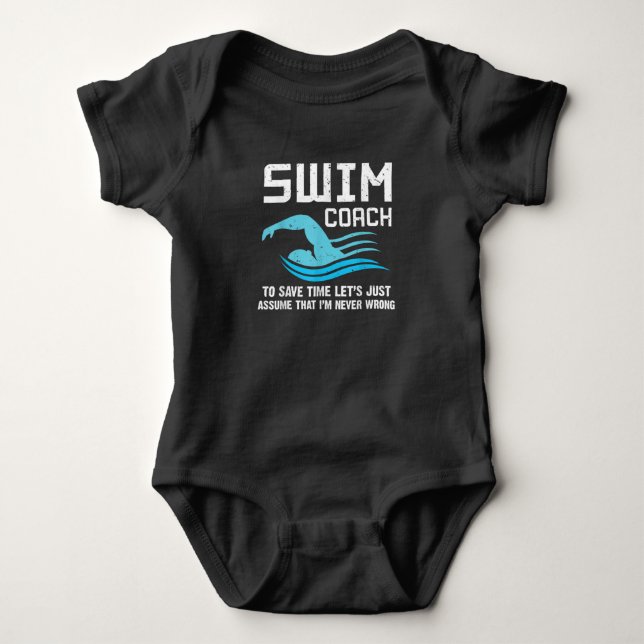 Body Swim Teacher Swimming Coach (Devant)
