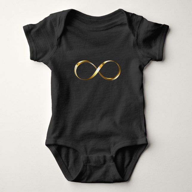 Body Symbole d'infini doré (Devant)