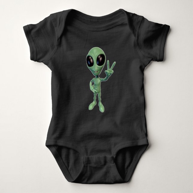 Body SYMBOLE VERT Alien Peace V (Devant)