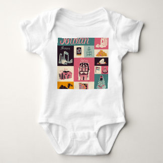 Body Symboles illustrés de la culture jordanienne