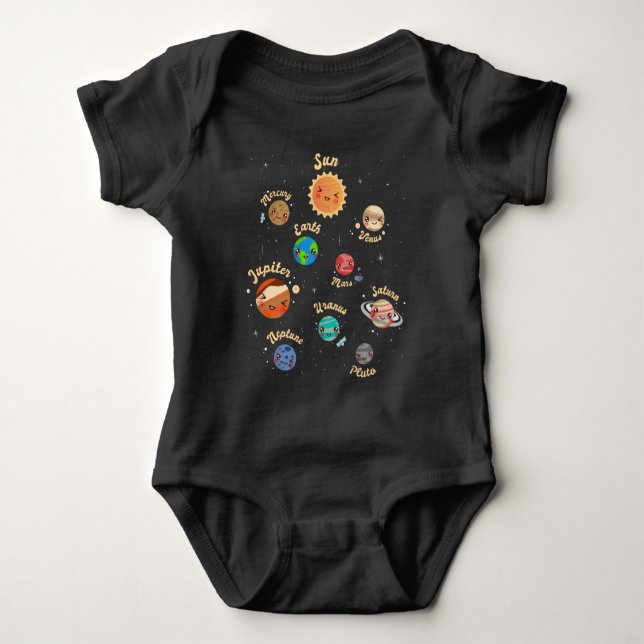 Body Système solaire Planètes Enfants Connaissances Esp (Devant)