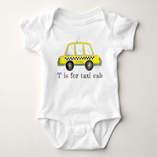 Body T est pour Taxi Cab Jaune NYC New York City Checke