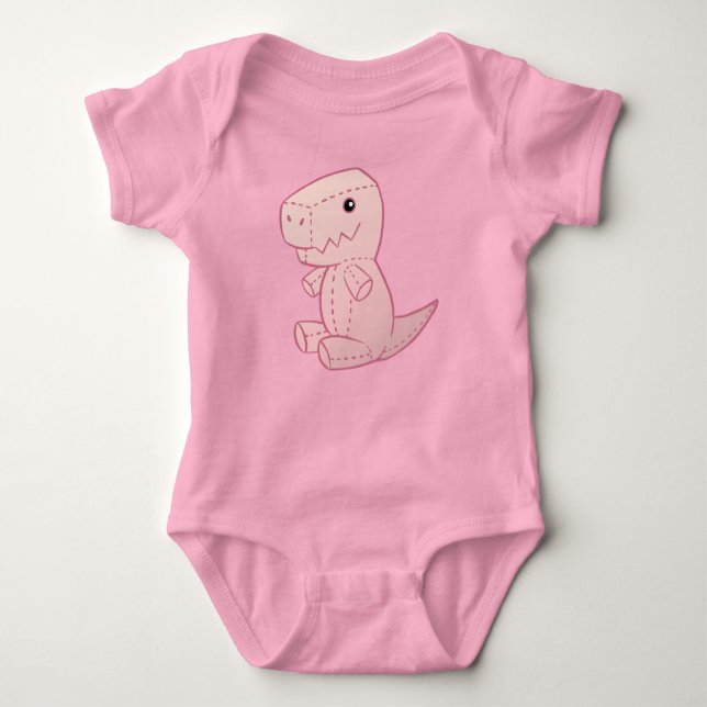 Body T-Rex Mignon en Peluche (Devant)