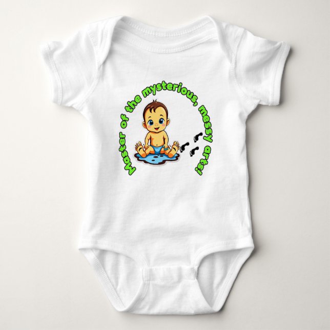 Body T-shirt à thème pour bébé (Devant)